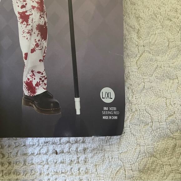 NEW Evil Colonel Sanders Men's Halloween Costume Size Large/X-Large - Picture 2 of 4